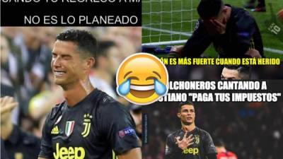 Los divertidos memes que dejó la victoria del Atlético de Madrid sobre la Juventus de Cristiano Ronaldo en la Champions League.