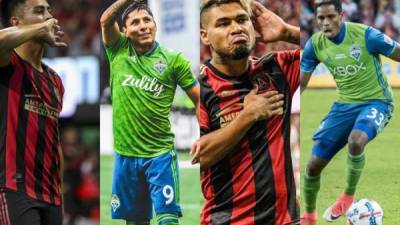 El Atlanta United y Seatle Sounders de la MLS se estarán enfrentando esta semana al Motagua y Olimpia por la ida de octavos de final de la Liga de Campeones de Concacaf. Conocé las figuras de ambos clubes que estarán en Honduras.