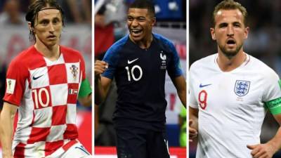 Cuatro jugadores del campeón del mundo, Francia, están en el equipo ideal del Mundial de Rusia 2018.