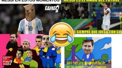 Los divertidos memes que dejó la derrota de Argentina ante Colombia en el inicio de la Copa América. Messi es el centro de las burlas.