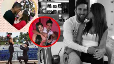 Futbolistas hondureños y cracks famosos compartieron en sus redes sociales como han pasado el día de San Valentín con sus novias o esposas.