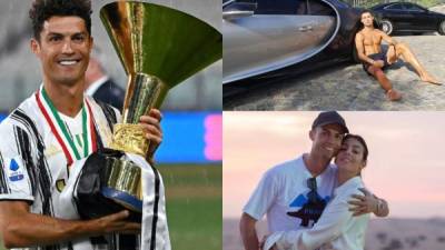 Cristiano Ronaldo se coronó campeón con la Juventus en la Serie A y decidió celebrar un nuevo título con un automóvil digno de un jerarca mundial.