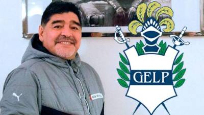 Diego Maradona dirigirá al equipo Gimnasia Esgrima La Plata.