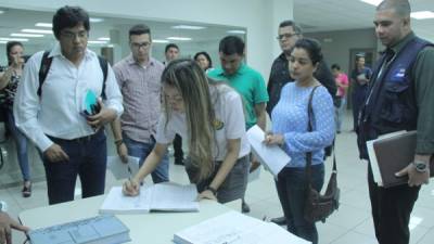 Ayer, los estudiantes no declararon en la audiencia, por lo cual el 5 de agosto volverán al juzgado a la audiencia inicial.