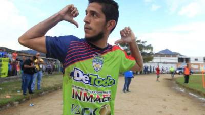 Juan Ramón Mejía se convirtió en el goleador del Real de Minas en los últimos torneos.