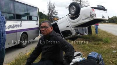 El accidente ocurrió a la altura de La Lima, Cortés.