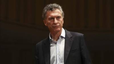 El presidente Mauricio Macri.