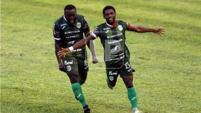 Marlon 'Machuca' Ramírez le dio el empate al Marathón contra el Portland Timbers.