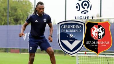 Alberth Elis ha estado entrenando al máximo y puede debutar con el Burdeos ante el Rennes. Foto Girondins.com