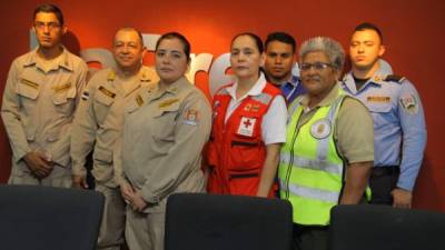 Los Bomberos, Cruz Roja, Policía Preventiva y Tránsito conocieron todos los detalles previo a la 41 edición Maratón Internacional de Diario LA PRENSA.