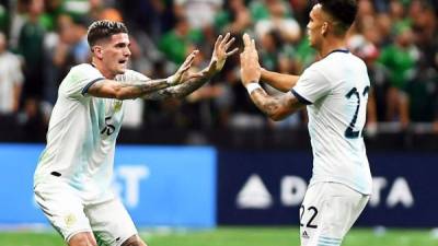 Lautaro Martínez ha brillado en el amistoso de Argentina ante México.