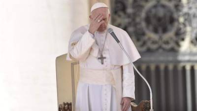 El papa Francisco preside la audiencia general de los miércoles esta semana en la Plaza de San Pedro del Vaticano, en Ciudad del Vaticano. EFE