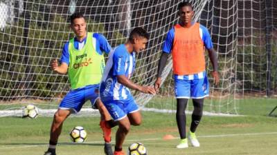 La Selección de Honduras comenzó a preparar el partido de cuartos de final de la Copa Oro 2017. Foto Ronald Aceituno/Enviado Especial