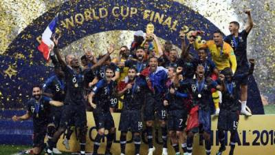 La Selección de Francia conquistó el trofeo del Mundial de Rusia 2018.