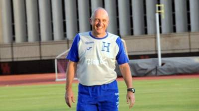 Fabián Coito confirmó que realizará cambios en la Selección de Honduras para el partido ante Panamá en la Copa Oro 2021. Foto @FenafuthOrg