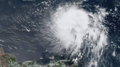 Se pronostica que Dorian toque tierra en Puerto Rico este jueves como huracán./AFP.