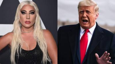 La cantante Lady Gaga siempre se ha manifestado en contra del presidente estadounidense Donald Trump.