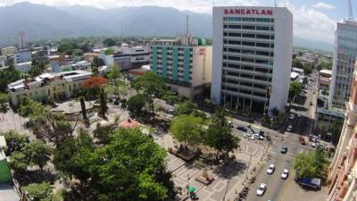 San Pedro Sula está soleada y con una temperatura de 22 grados centígrados.
