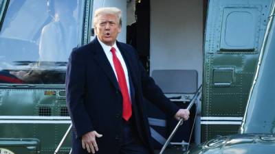 Trump es el primer expresidente de EEUU que será sometido a un juicio político tras abandonar el poder./AFP.