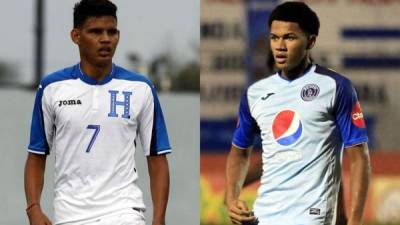 César Romero y Jack Jean-Baptiste, jugadores del Motagua, que jugarán en Estados Unidos.