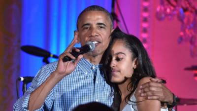 Obama le cantó el Feliz Cumpleaños a su hija en la celebración del día de la Independencia.