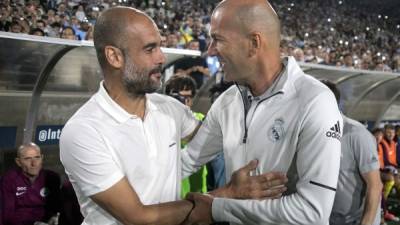 Pep Guardiola ha alabado la figura de Zinedine Zidane.