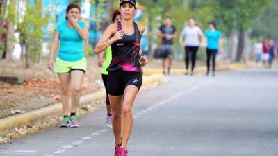 Sandra Di Palma se prepara para correr la 40 Maratón Internacional LA PRENSA el domingo 19 de junio a las 6:00 am.