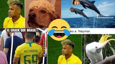 Neymar es víctima de burlas en las redes sociales por su look y el empate de Brasil ante Suiza en el Mundial de Rusia 2018. Mira los mejores memes.