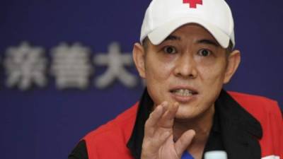 El aspecto desmejorado de Jet Li tiene preocupados a sus fans. Foto: AFP.