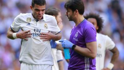 Pepe será dado de baja en el Real Madrid.