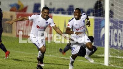 Rony Martínez le dio el empate al Olimpia contra el Motagua.