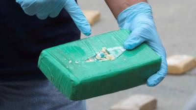 Entre enero y lo que va de abril, las autoridades hondureñas han decomisado 5.999 kilogramos de cocaína en diferentes operaciones antidrogas.