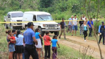 El asesinato ocurrió en El Plan, municipio de San Manuel, Cortés.