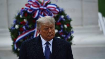 Trump presentó varias demandas alegando fraude electoral en varios estados./AFP.