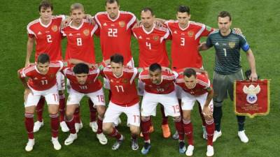 Rusia es la peor selección del ranking de la FIFA en llegar a los cuartos de final del Mundial 2018. Foto AFP