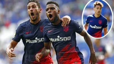 El Atlético de Madrid le ganó con sufrimiento al Espanyol gracias a un gol de Thomas Lemar en el minuto 99.