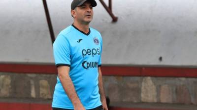 Diego Vázquez ha sido objeto de críticas tras otro papelón del Motagua en la Copa Presidente.