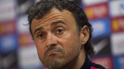 Luis Enrique se ha mostrado ambicioso y sueña con lograr el triplete al final de la temporada.