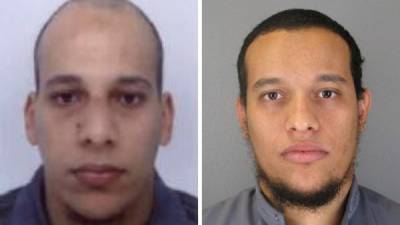 Los hermanos Said y Cherif Kouachi.