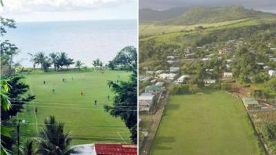 Conoce los campos de fútbol donde se juega al fútbol burocrático en Honduras.