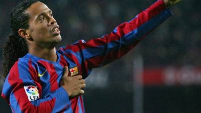 Ronaldinho lo ganó todo en el FC Barcelona.