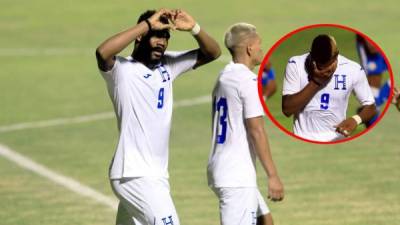 Jorge Benguché marcó su primer gol con la Selección de Honduras.