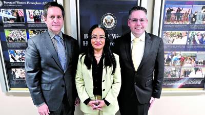 <b>Durante la última semana, Gabriela Castellanos, la directora del CNA, ha tenido reuniones con altos funcionarios del gobierno estadounidense.</b>
