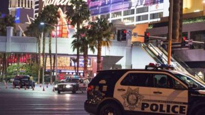 Al menos un muerto y 37 heridos en un atropello en Las Vegas.