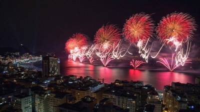 Río de Janeiro dará la bienvenida al nuevo año con los colores olímpicos.