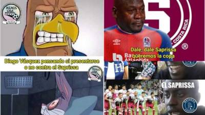 Los divertidos memes que dejó el primer partido de la final de Liga Concacaf que perdió el Motagua (1-0) contra el Saprissa en Costa Rica.