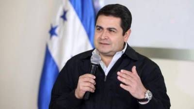 Juan Orlando Hernández, presidente de Honduras.