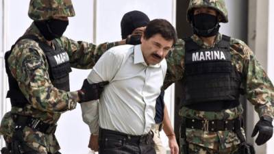 El Chapo fue capturado por la Marina mexicana en febrero de 2014.
