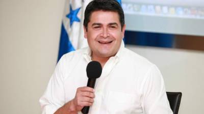 El presidente Juan Orlando Hernández anunció la implementación de un plan maestro para el manejo del agua.