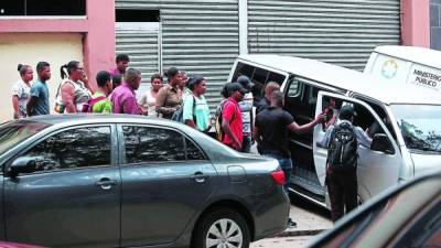 El cadáver del joven fue reclamado por sus parientes.